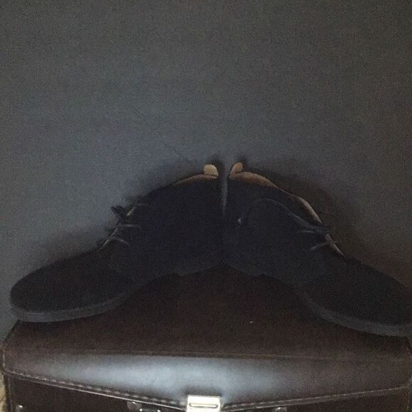 Shoes ladies black suede by bass size 8.5 - Picture 4 of 11